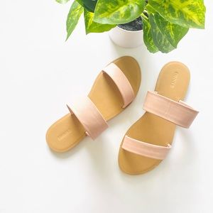Forever 21 Pink Strap Sandals